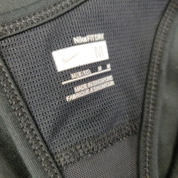 NIKE keyhole racerback athletic tank with - Picture 9 of 10